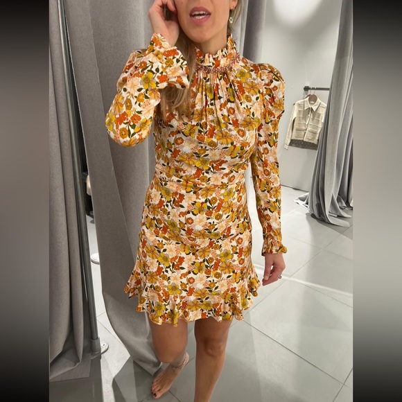 Sandro Paris Floral with Rhinestones size 38 - Picture 2 of 5